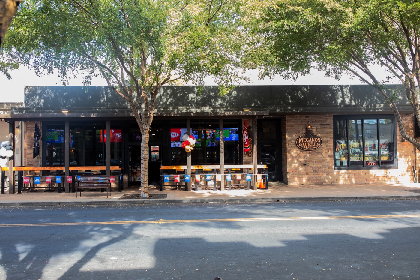 Meganos Well in downtown Brentwood