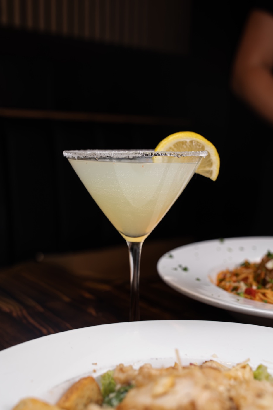 Lemon drop martini